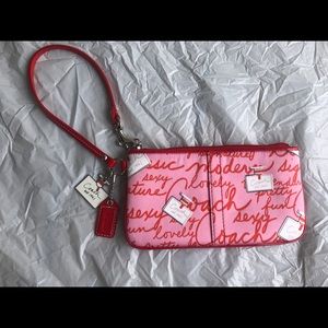 Coach wristlet